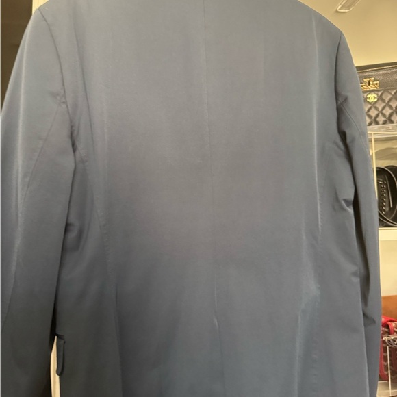 Zara Man Navy Blue Blazer – Slim Fit, 2-Button, Classic Style - Picture 3 of 4